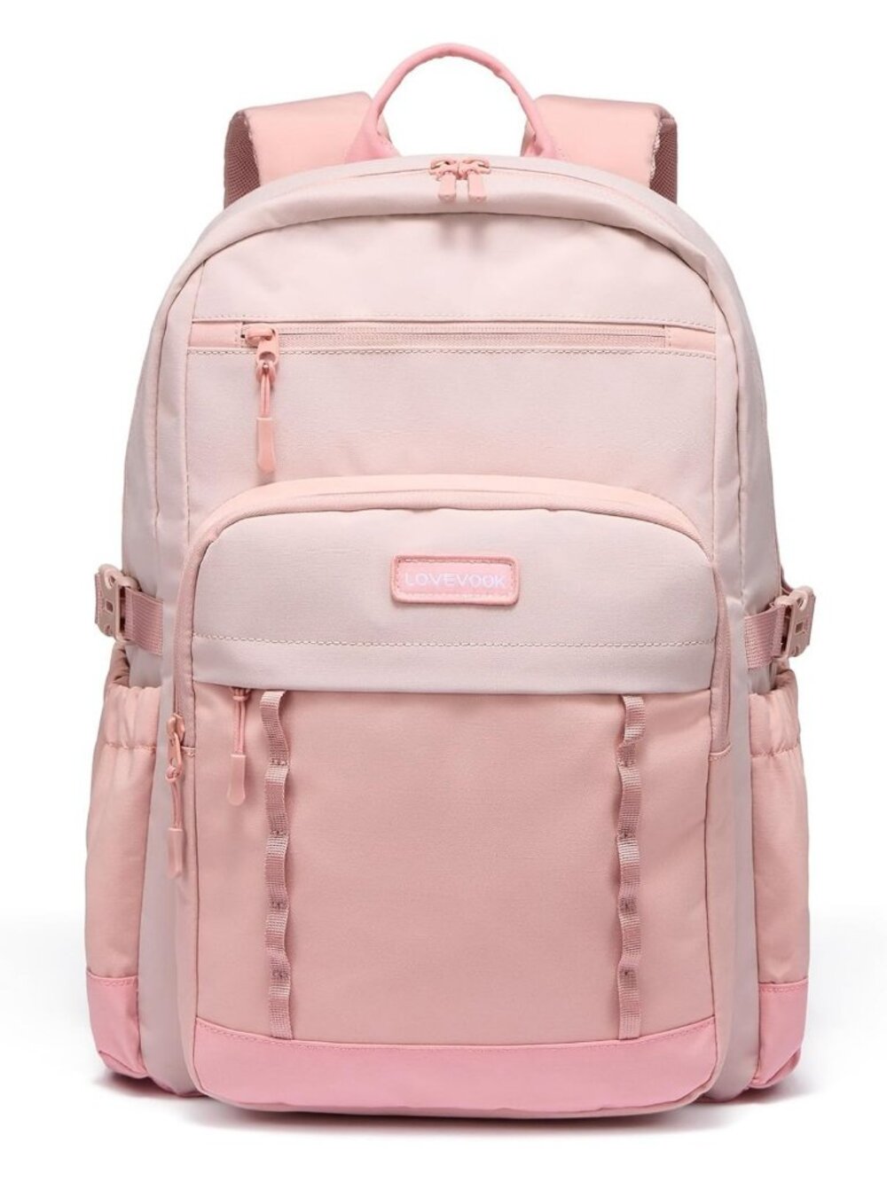 Stylish Waterproof Laptop Backpack for Work & Travel, 17" with Cup Holder